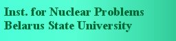 Institute for Nuclear Problems, Belarus State University